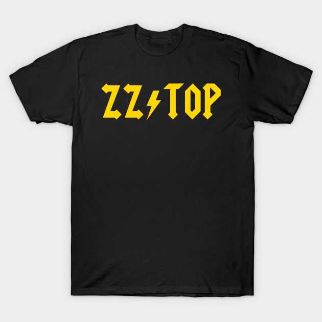 ZZ Top AC/DC-Style T-Shirt by RetroZest